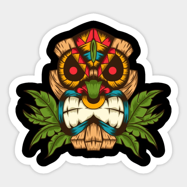 Tiki Boom Sticker by feringrh